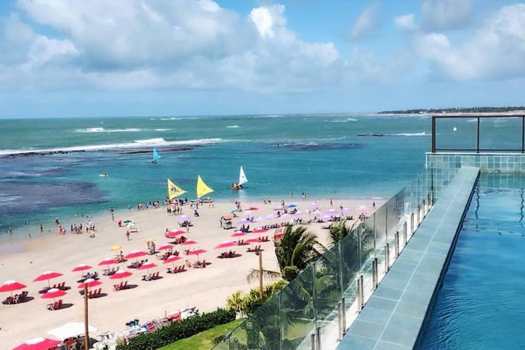 Flat De Luxo Beira-Mar Em Porto De Galinhas Apartment Exterior photo